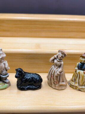 Vintage Wade Whimsies Red Rose Tea Figurines - Nursery Rhyme Lot - Puss in Boots